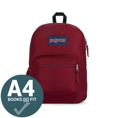 ■ JanSport Cross Town Backpack - Russet Red