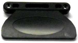 02005 Plastic Black Rear Bumper - 1/10 Hi Speed Atomic Warhead Parts