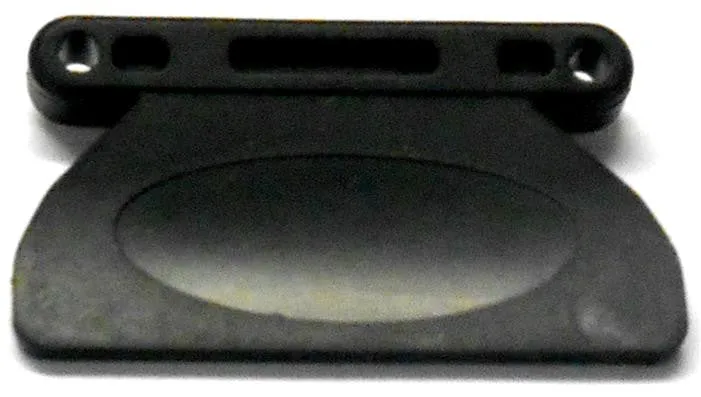02005 Plastic Black Rear Bumper - 1/10 Hi Speed Atomic Warhead Parts