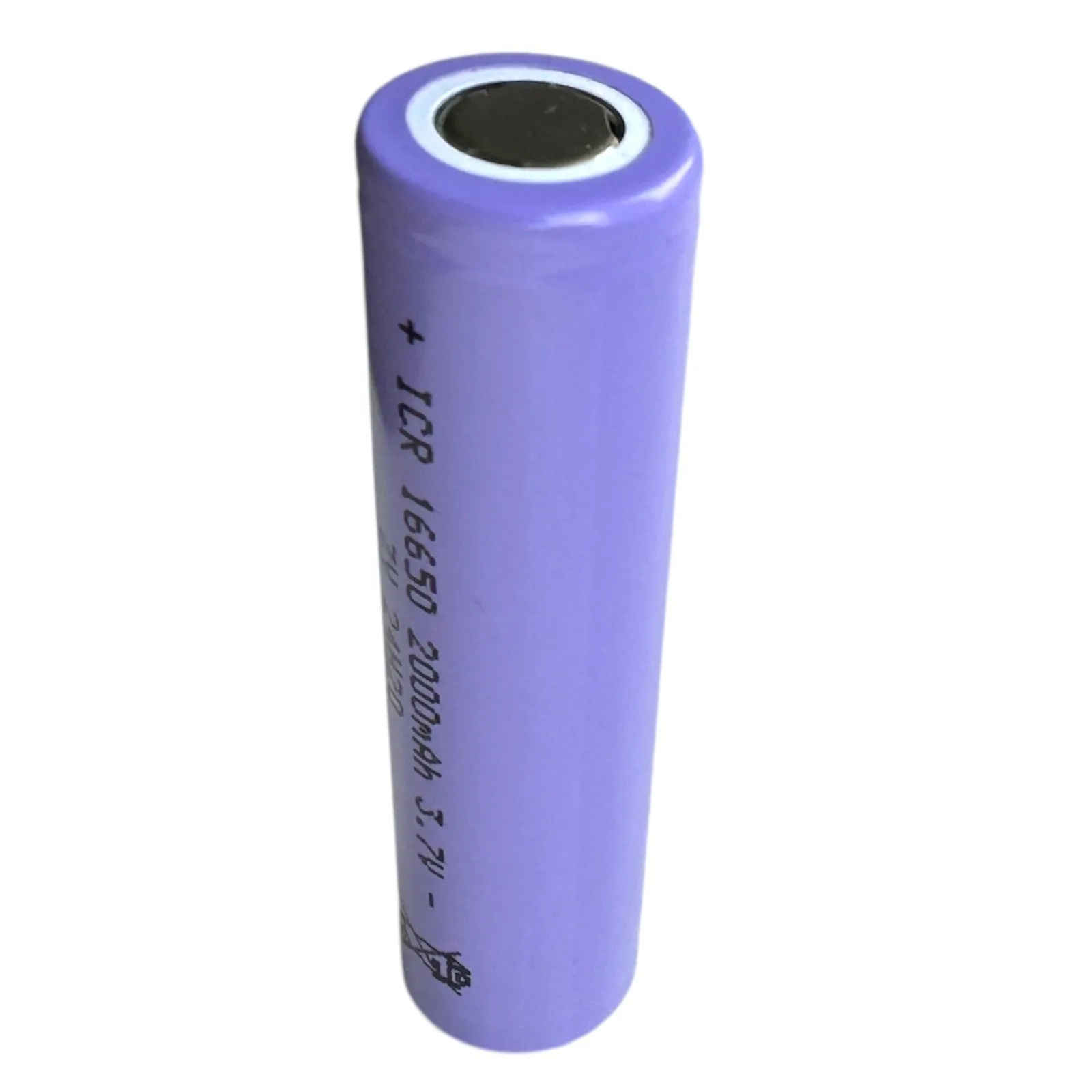 16650 Li-Ion 2000mAh FLAT TOP