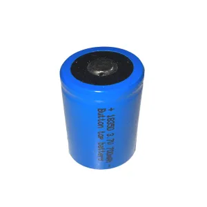 18350 Li-Ion 700mAh BUTTON TOP