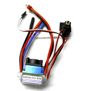 37017 Brushless Electronic Speed Controller ESC 45A 45amp EZRUN 1/10