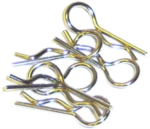 81014 RC 1/8 Battery / Receiver Body Clips 1/8 Hi Speed