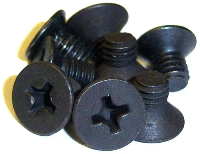 81220-11 8 x Countersunk Metric Screw 4mm x 6mm - Flat Head 4x6