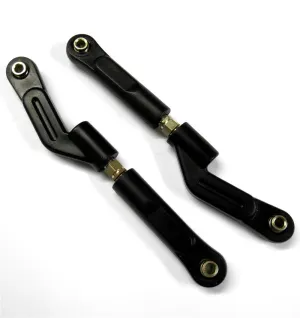 85743 Plastic Black Rear Upper Arm Link Pair Left / Right 1/8 Scale