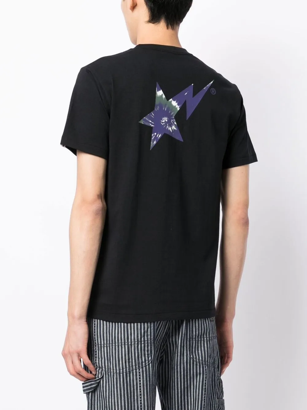 A BATHING APE® logo-print short-sleeved T-shirt