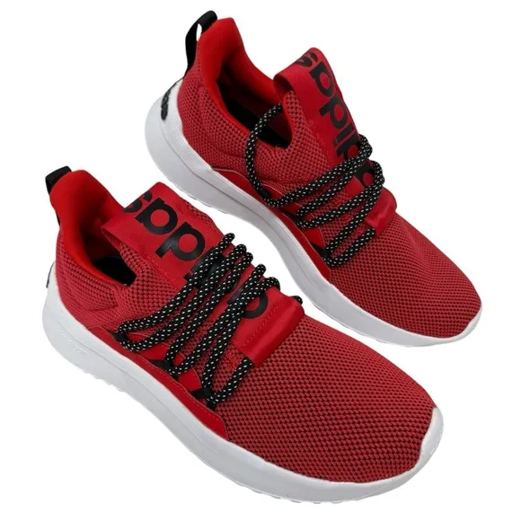 Adidas Cloudfoam Lite Racer Adapt 5.0 Men’s Red Running Shoes Size 7.5 PWJ01004