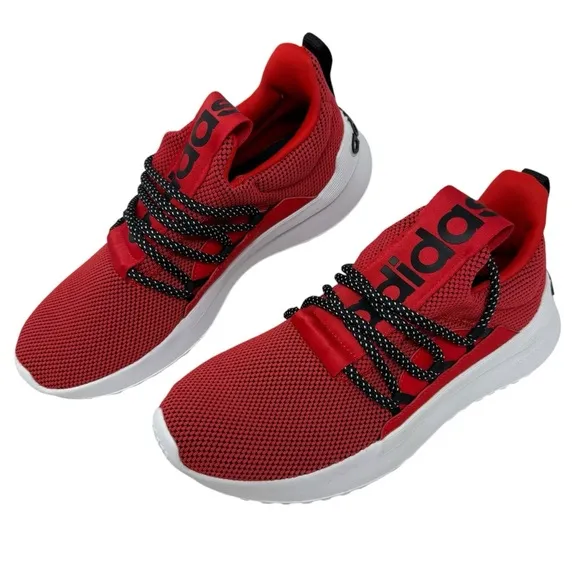 Adidas Cloudfoam Lite Racer Adapt 5.0 Men’s Red Running Shoes Size 7.5 PWJ01004