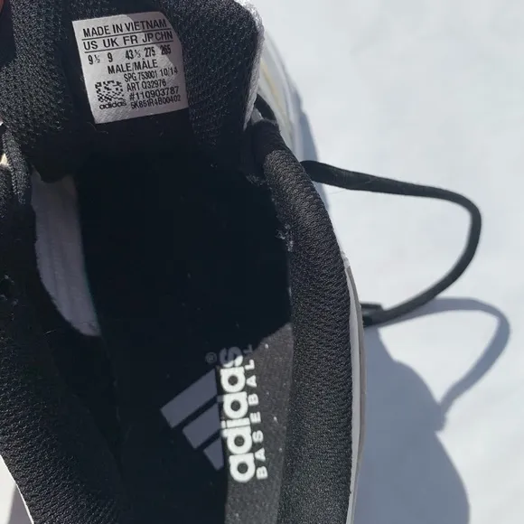 Adidas Falcon Trainer black white trainer sneaker men 9.5