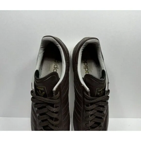 Adidas Gazelle 2 Casual Low Top Sneakers Brown Leather 914869 Men's Size 11 Shoe