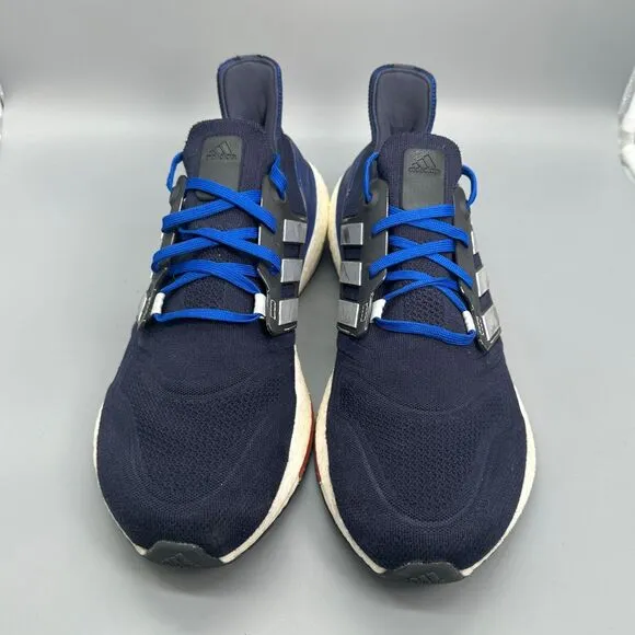 Adidas Ultraboost 22 Mens 13 Running Sneaker Navy Blue Lace Up Athletic Shoes