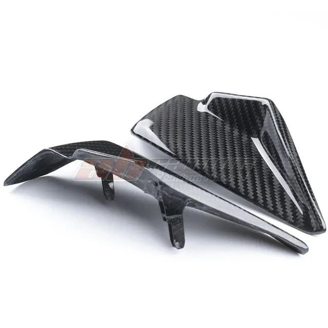 Air intake Infills Fairings For Triumph Speed Triple 1200 2021  Full Carbon Fiber 100% Twill Forged