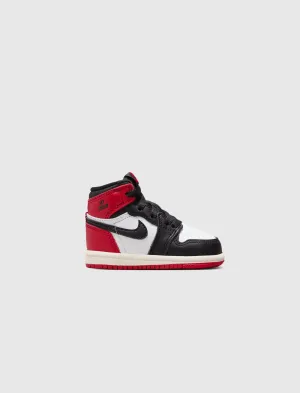 AIR JORDAN 1 RETRO HIGH OG "BLACK TOE REIMAGINED" TD