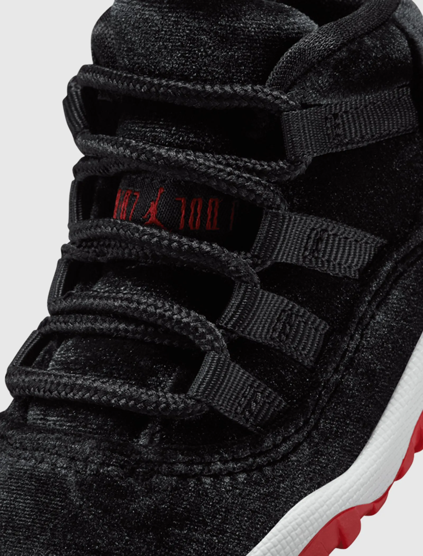 AIR JORDAN 11 "BRED VELVET" TD