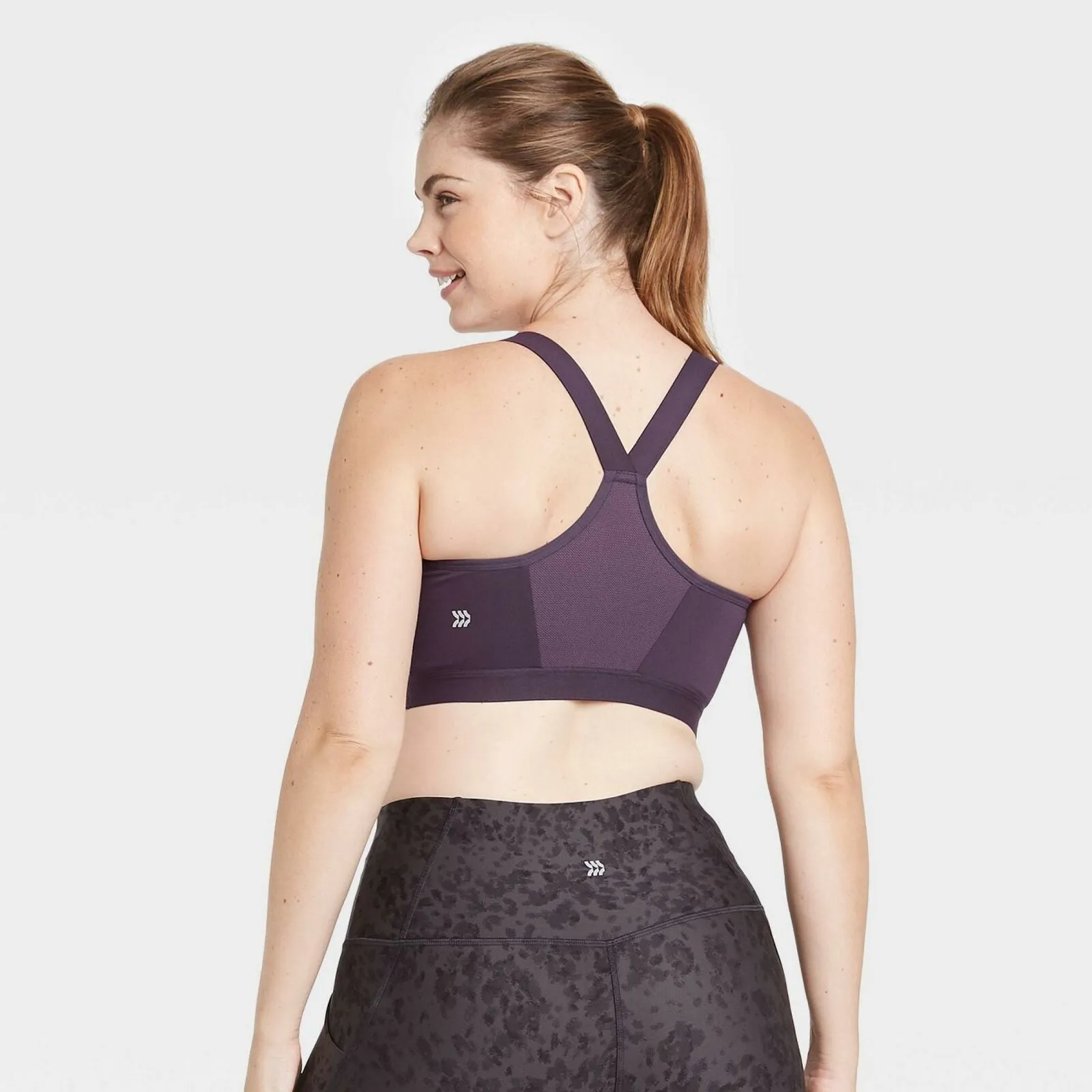 All In Motion Women's High Support Zip Front Sports Bra