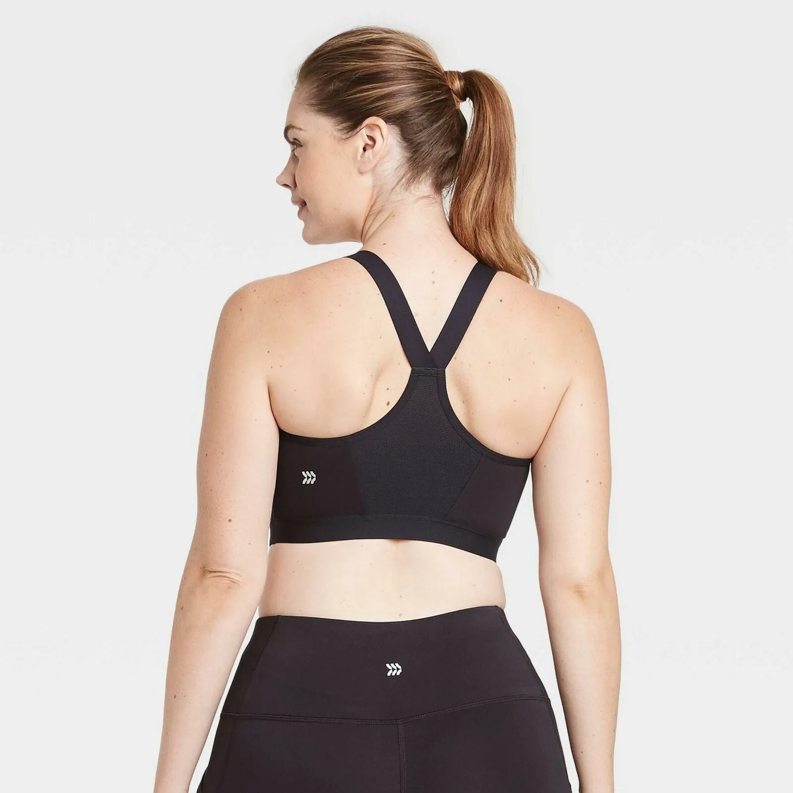 All In Motion Women's High Support Zip Front Sports Bra