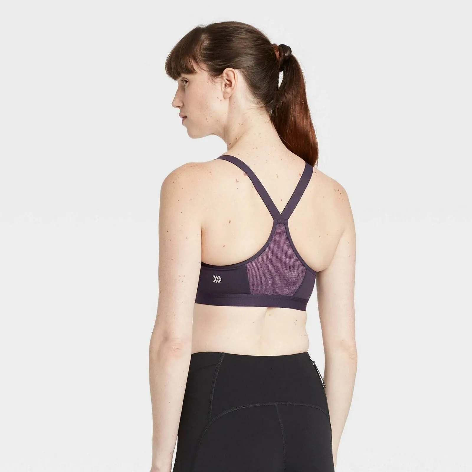 All In Motion Women's High Support Zip Front Sports Bra