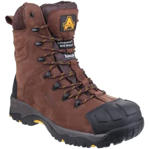 Amblers AS995c Pillar S3 Waterproof Hi-leg Safety Boot | Composite Toe Cap