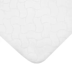American Baby Co. Crib/Toddler Bed Waterproof Quilted Flat Mattress Pad