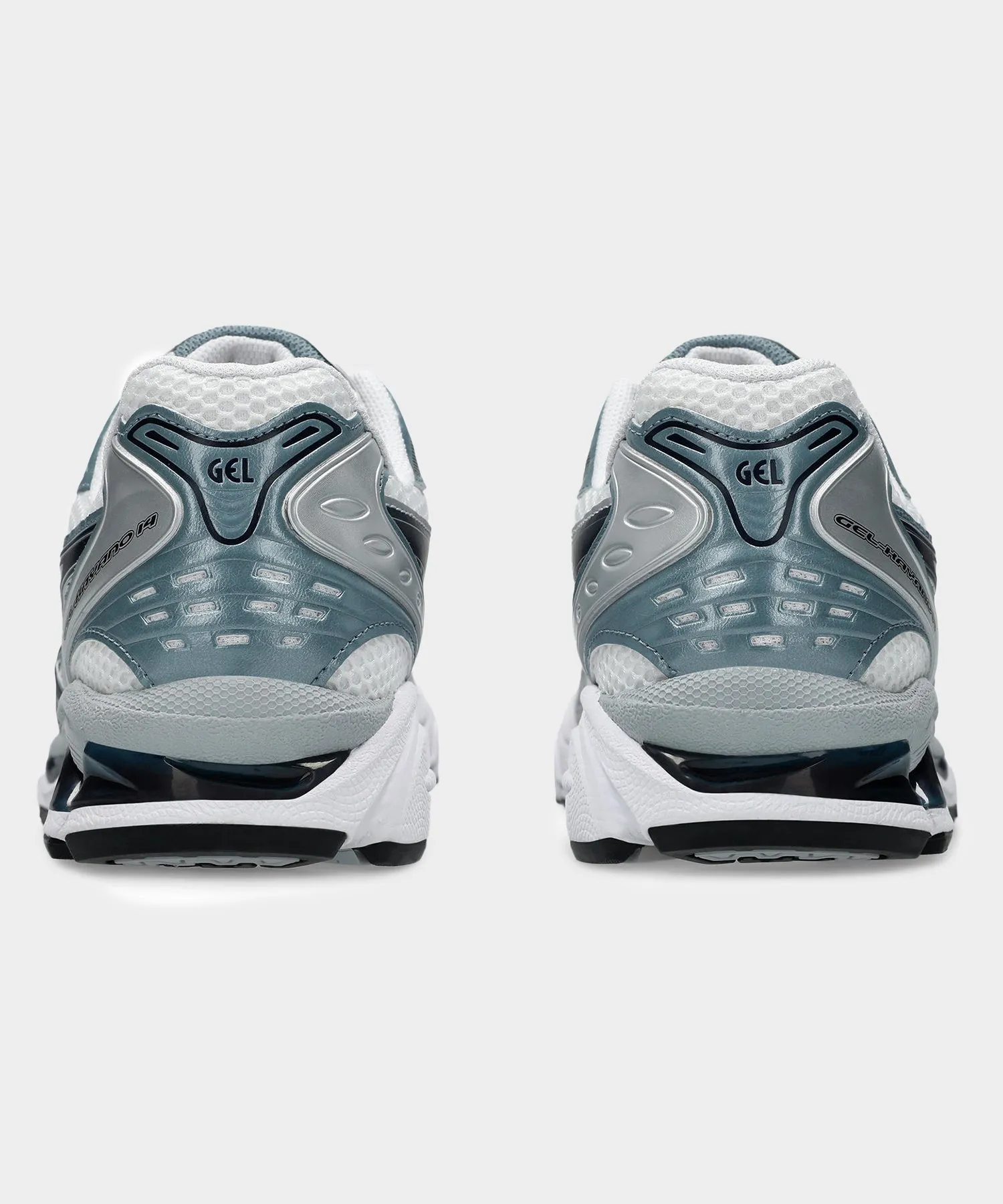 Asics Gel-Kayano 14 in White   Fjord Grey