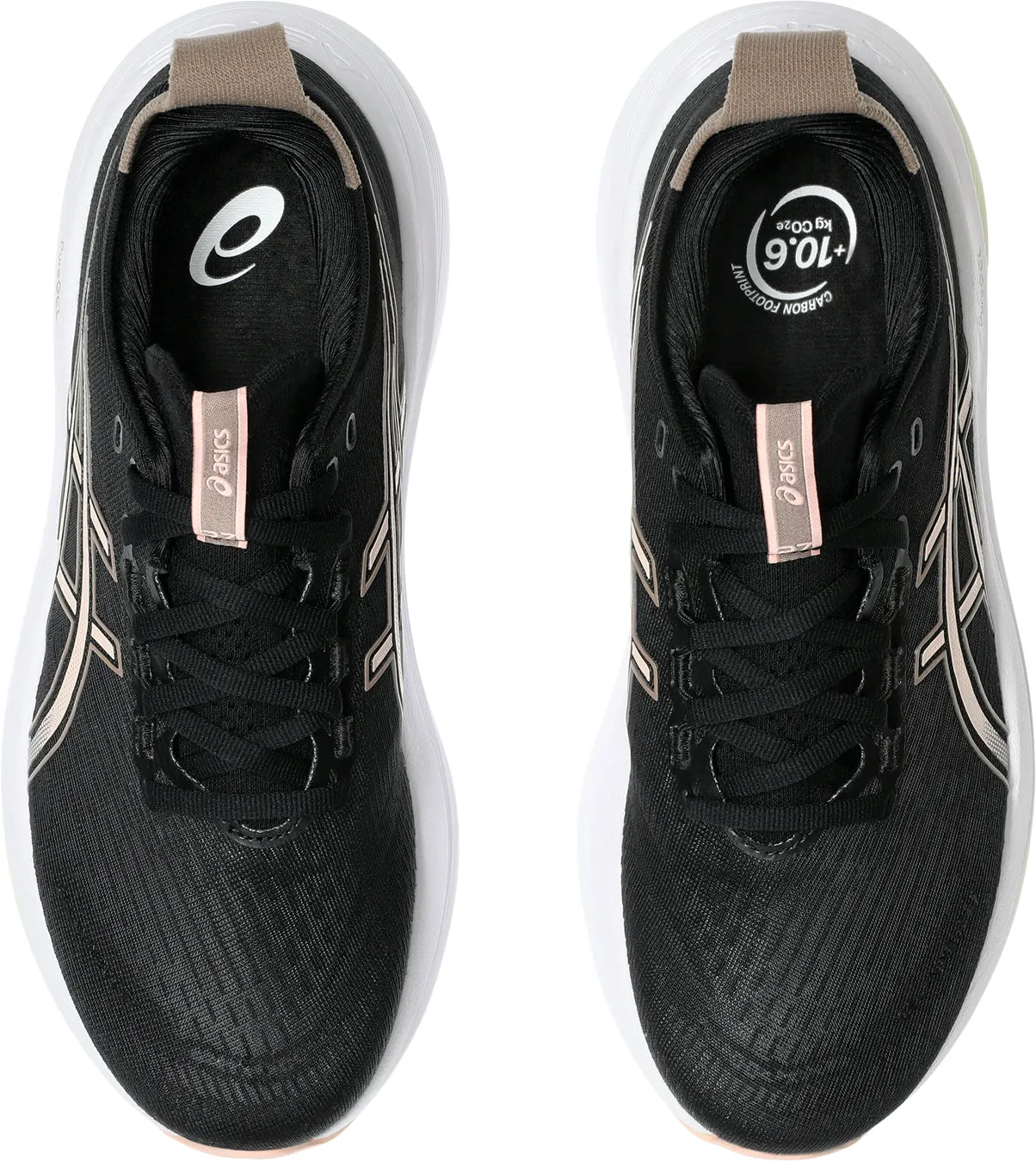 Asics Gel Nimbus 27 Womens Running Shoes - Black