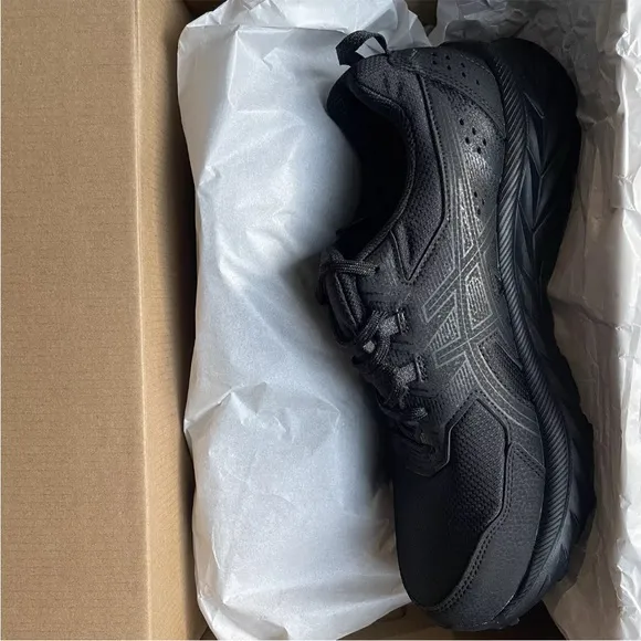 ASICS Gel Venture 9 Running Shoes Mens Black Size 10 (4E) Sneakers 1011B486 001