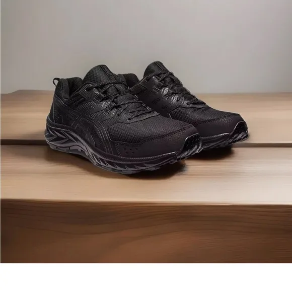 ASICS Gel Venture 9 Running Shoes Mens Black Size 10 (4E) Sneakers 1011B486 001