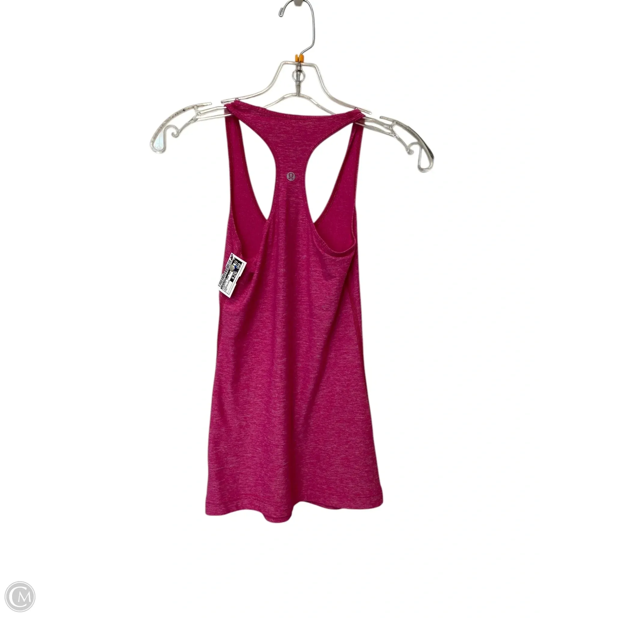 Athletic Tank Top By Lululemon In Pink