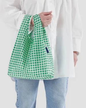 Baby Baggu - Green Gingham