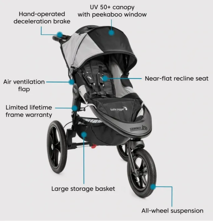 Baby Jogger SUMMIT X3 Jogging Stroller