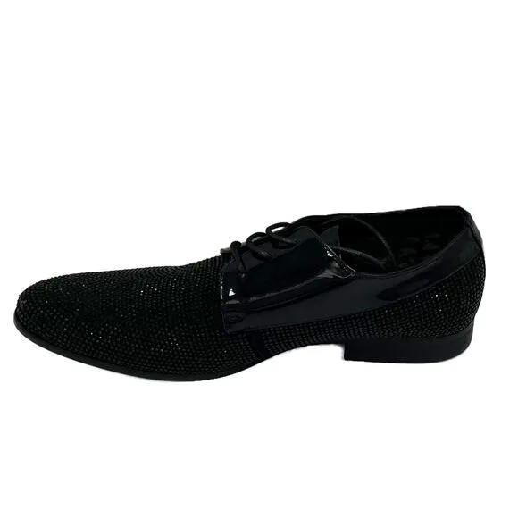 Baldi London Men's Aranjuez Dress Shoe in Black Size 9