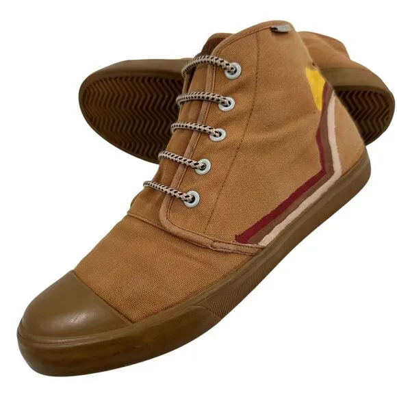 Bangs Vegan High Top Sneakers Men’s Size 8 Women’s Size 9.5