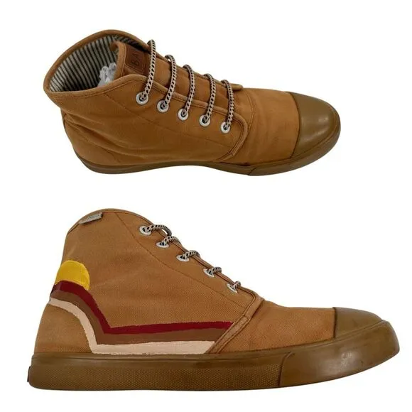 Bangs Vegan High Top Sneakers Men’s Size 8 Women’s Size 9.5