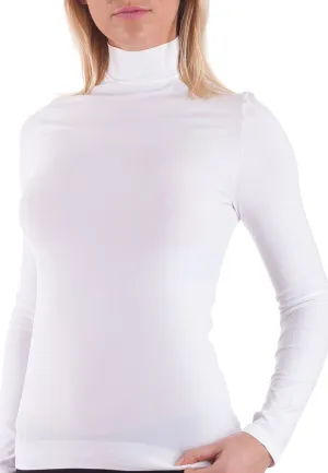 BELLISSIMA Mock Neck Long Sleeve Top