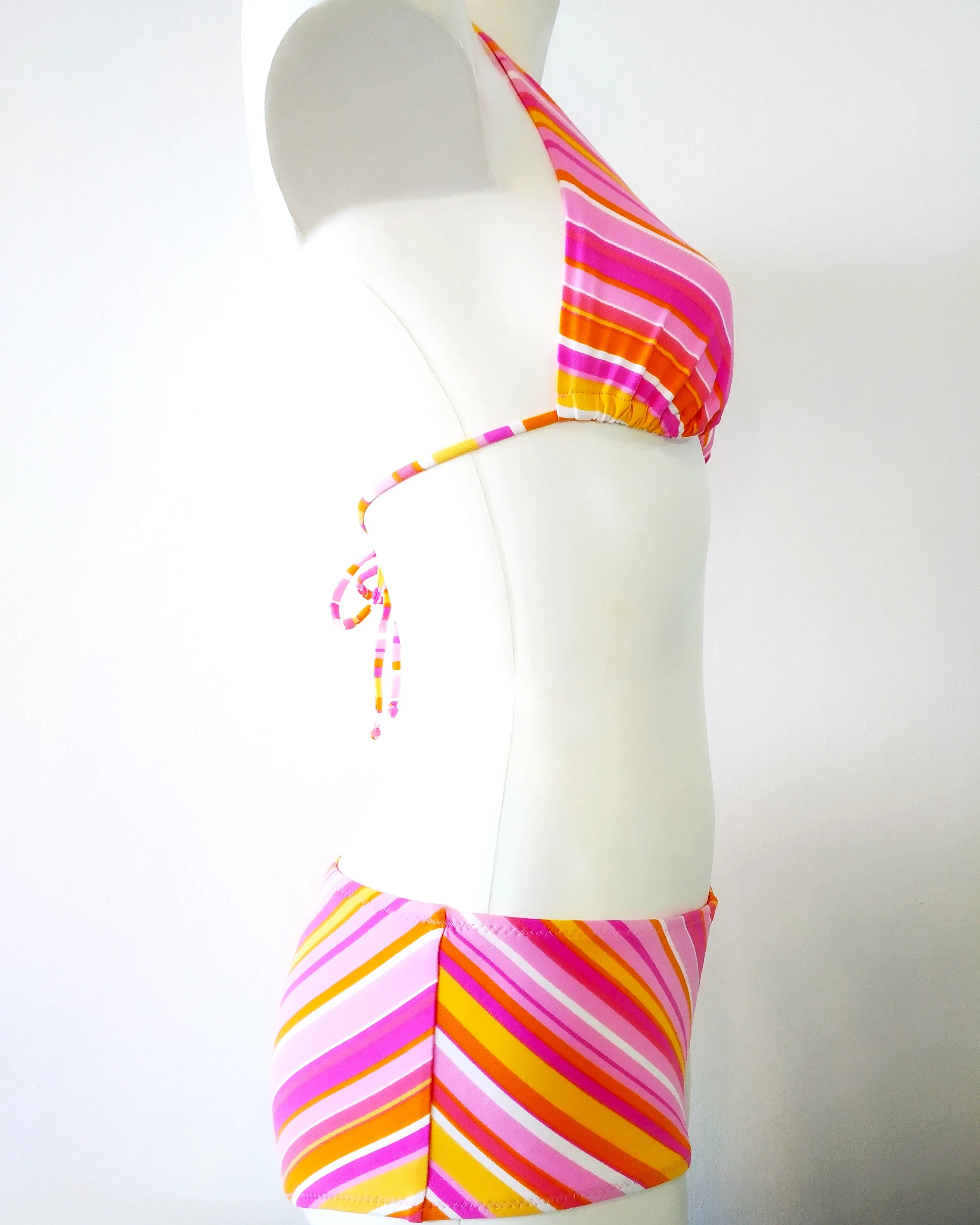 Bikini set Triangle bra & Shorty bottom, large size