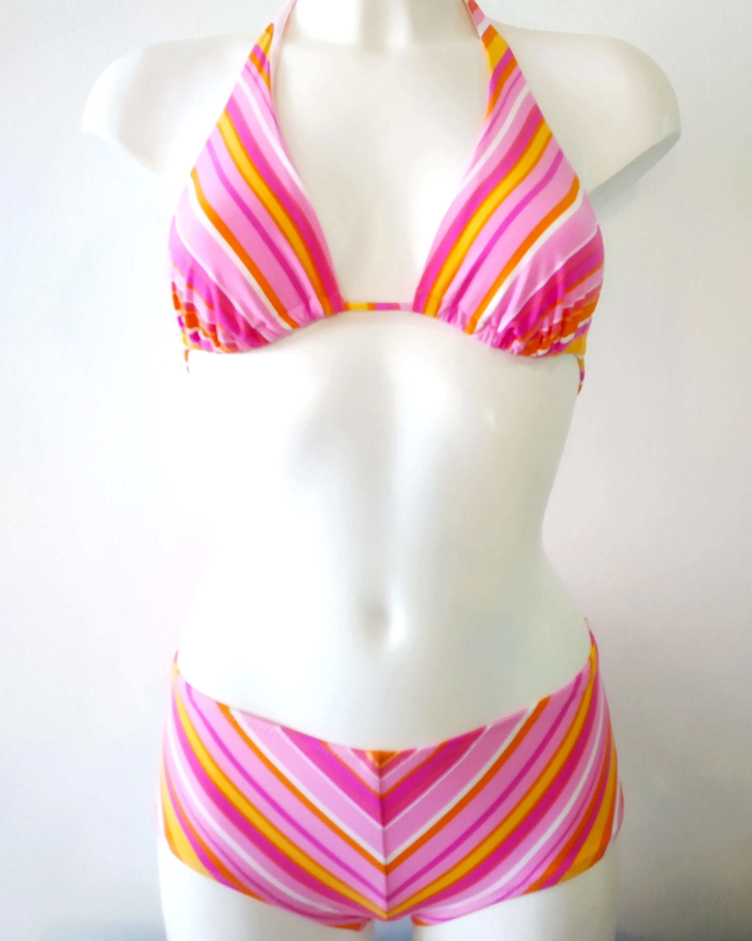 Bikini set Triangle bra & Shorty bottom, large size