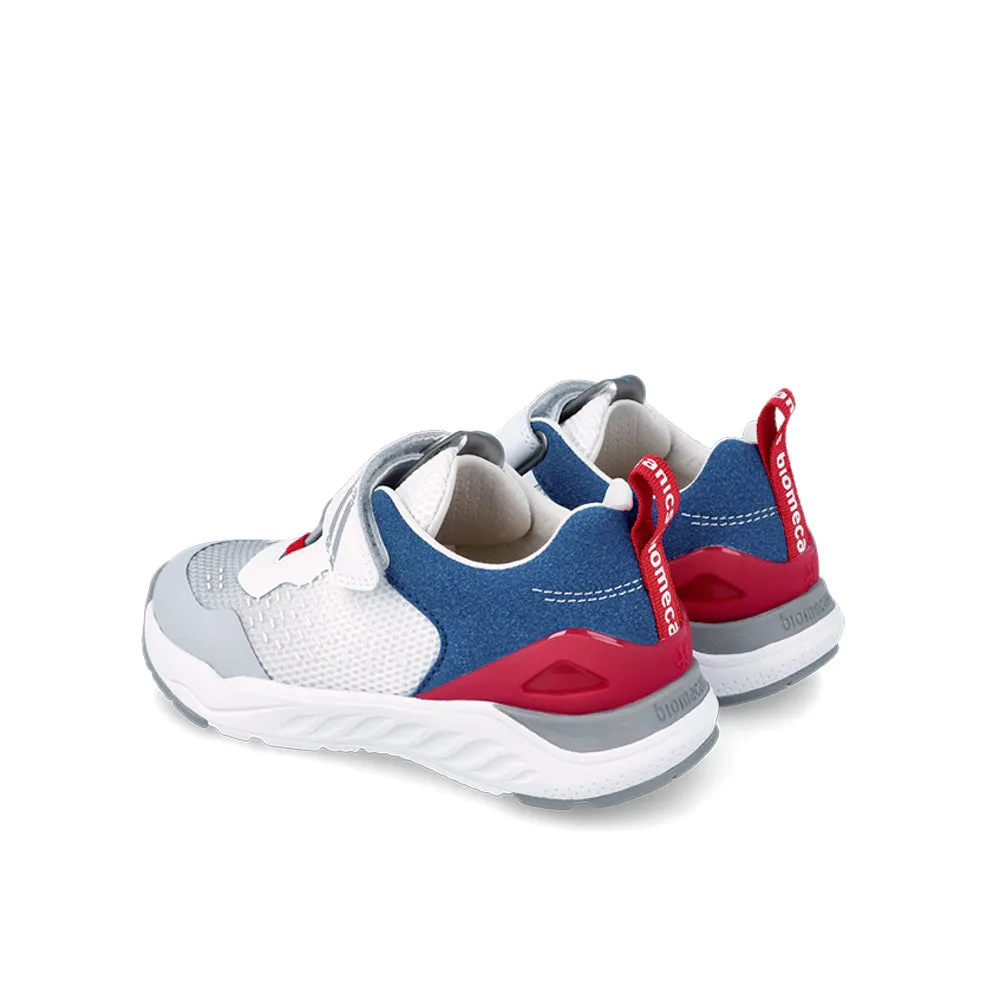Biomecanics Trainers Gris Y Azul (Grey and Blue)