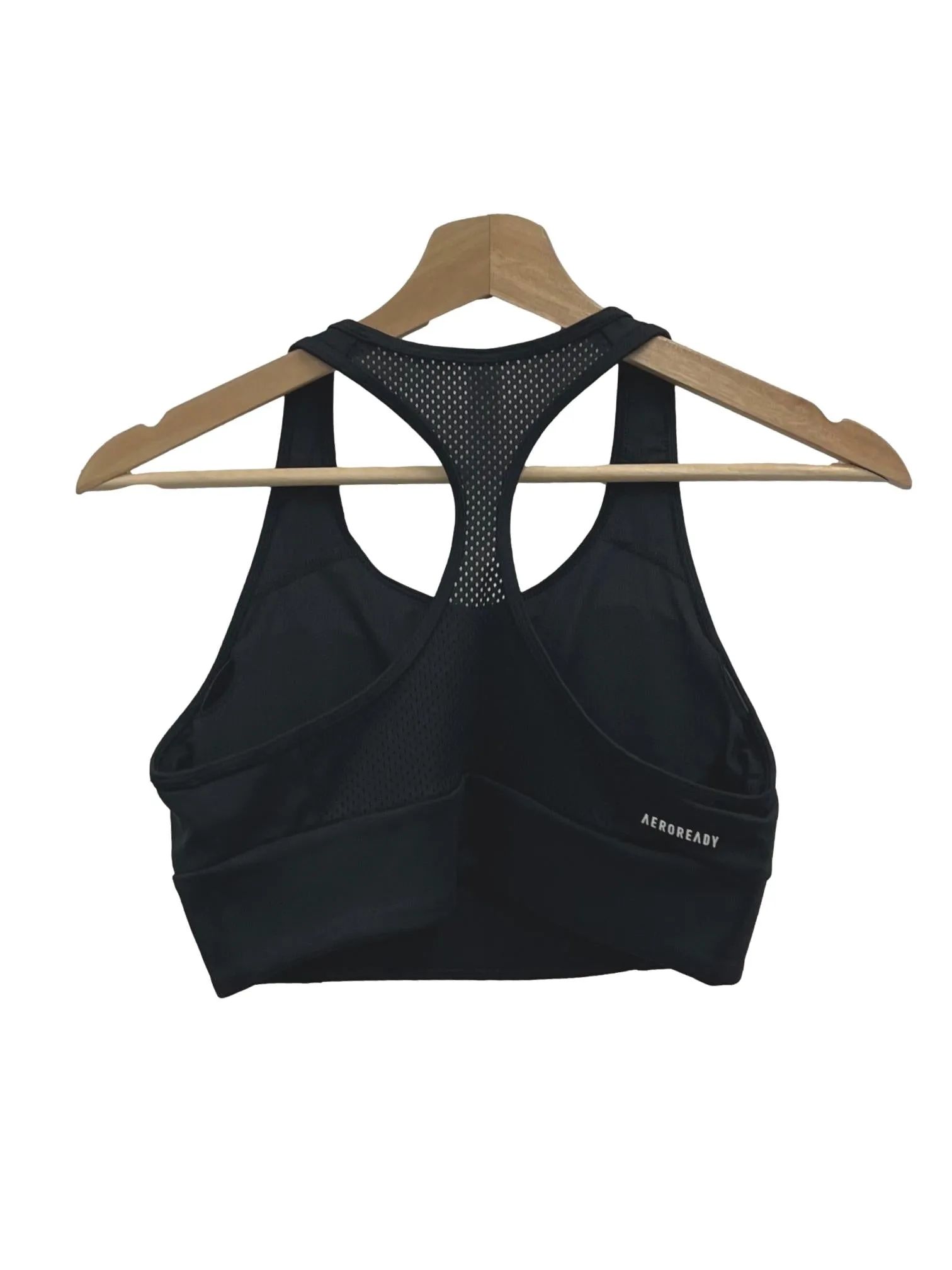 Black Logo Sports Bra