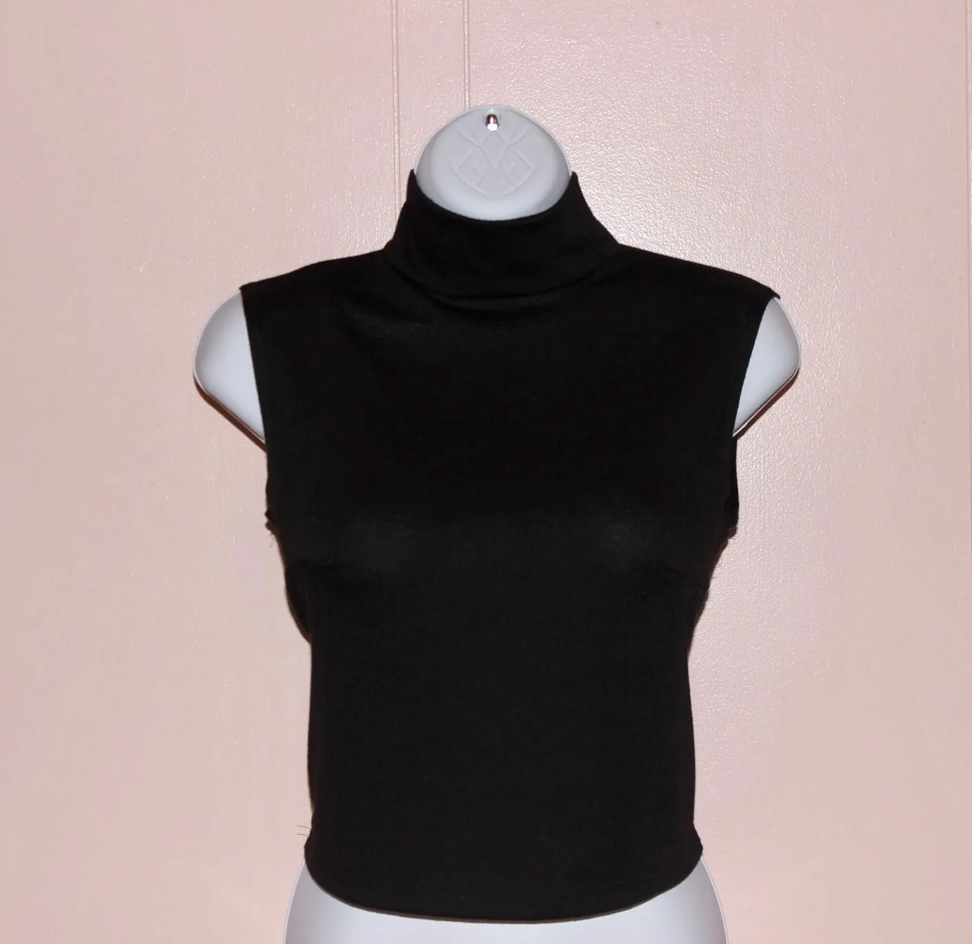 Black Modest Top