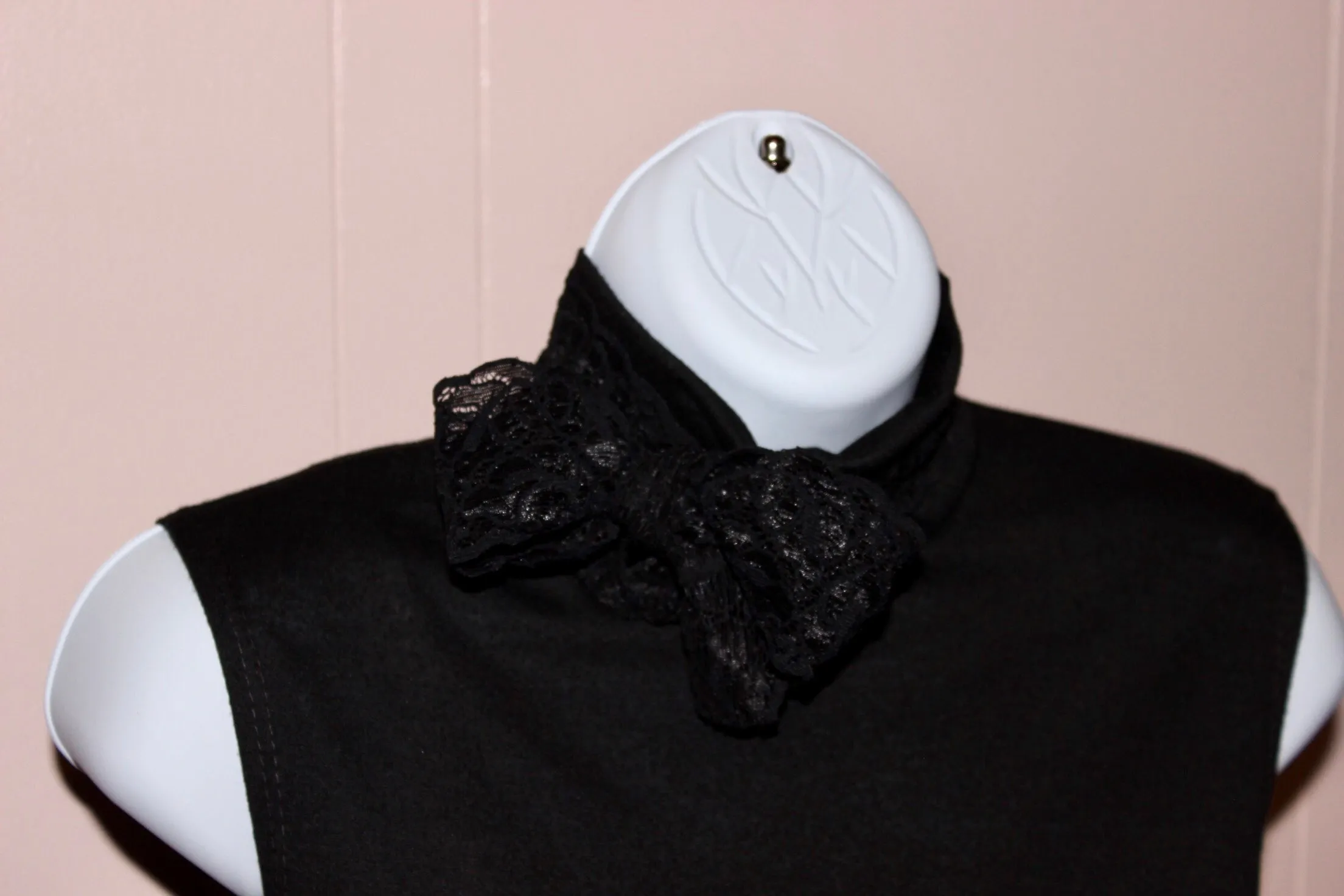 Black Modest Top