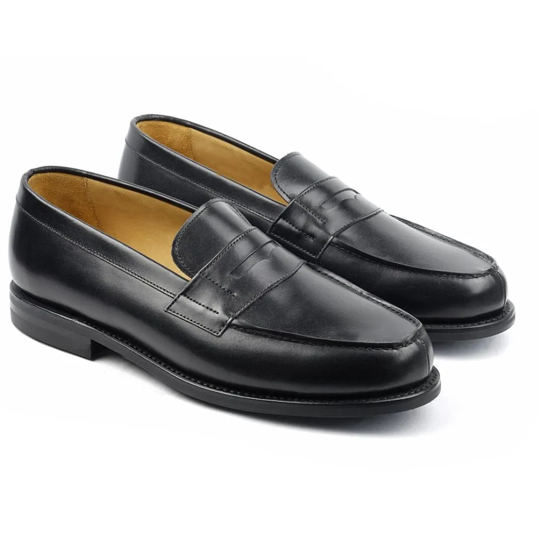 Boston Cuir Noir Semelle Dainite