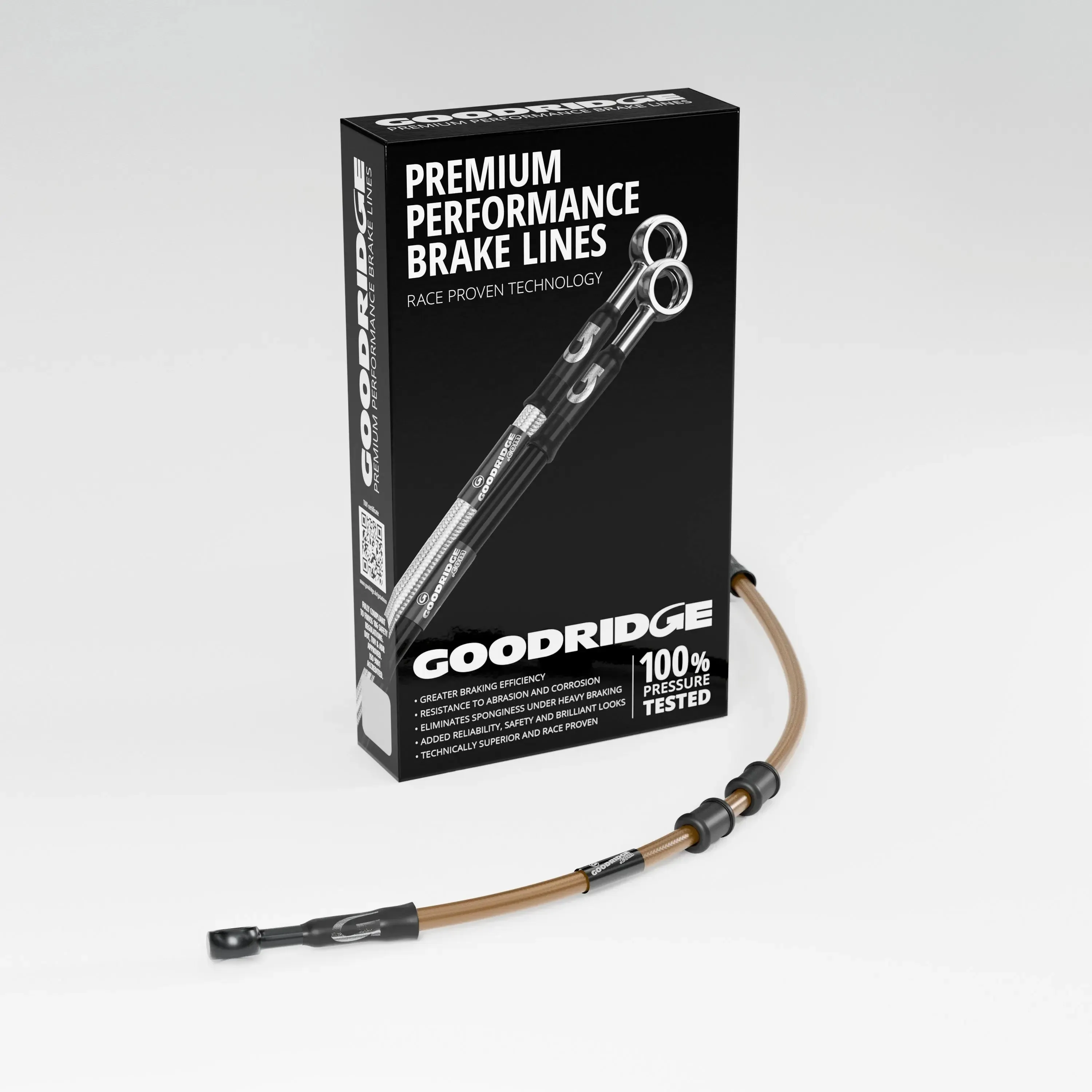 BRAKE HOSE KIT FOR TRIUMPH SPEED FOUR 03-06