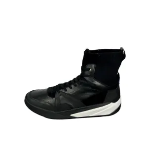 Buscemi Men's 150MM Sock Barneys Black Leather Sneakers