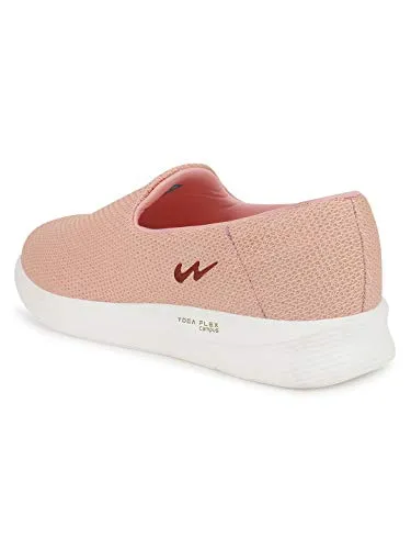 Campus Women's Zoe PRO Peach/WHT Running Shoes