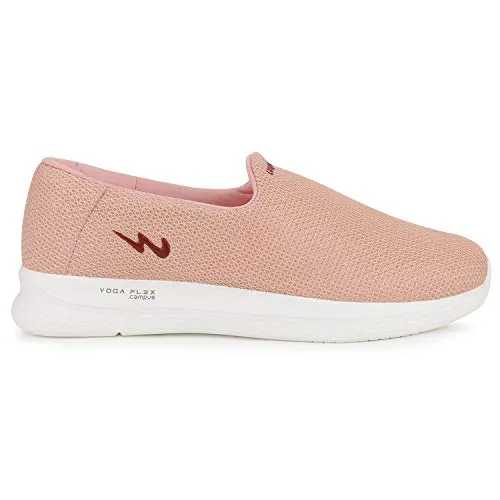 Campus Women's Zoe PRO Peach/WHT Running Shoes