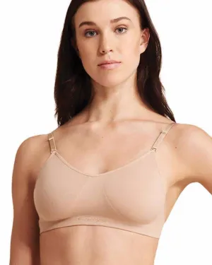 Capezio Women's Seamless Camisole Bra With Transition Removable Straps