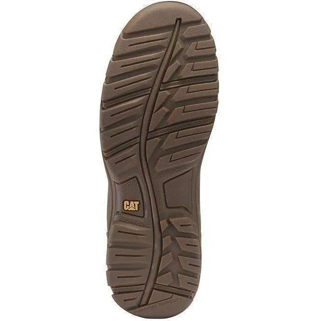 CAT Womens Mae Steel Toe Waterproof Work Shoe - Brown - P91011
