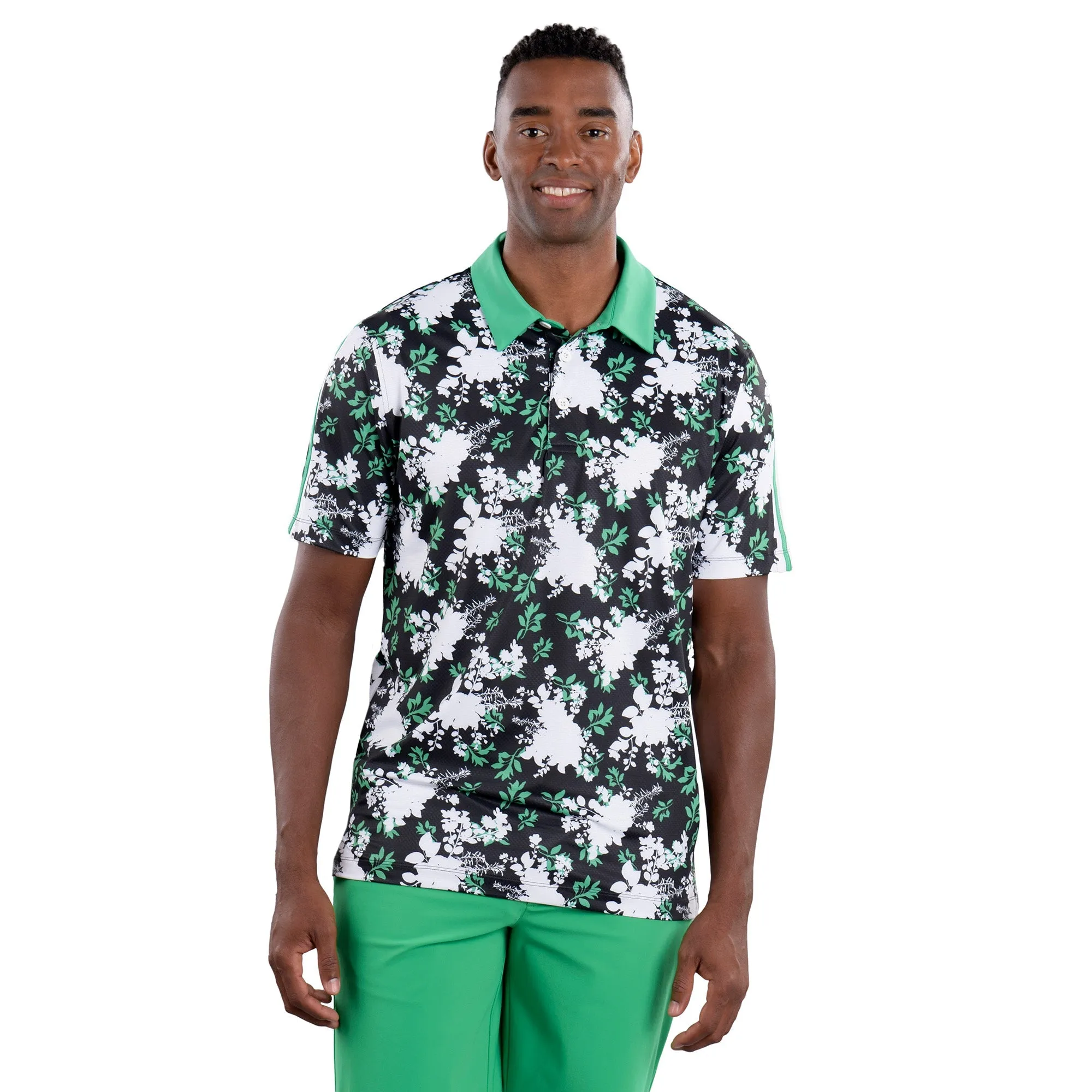 Chad Printed Sport Polo - FINAL SALE