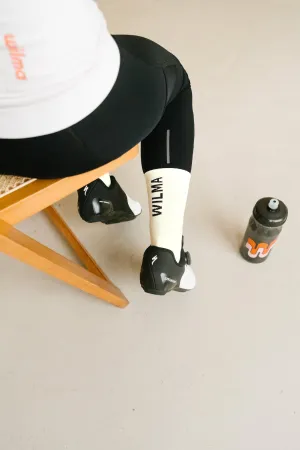 Chaussettes écru/noire - Rollande