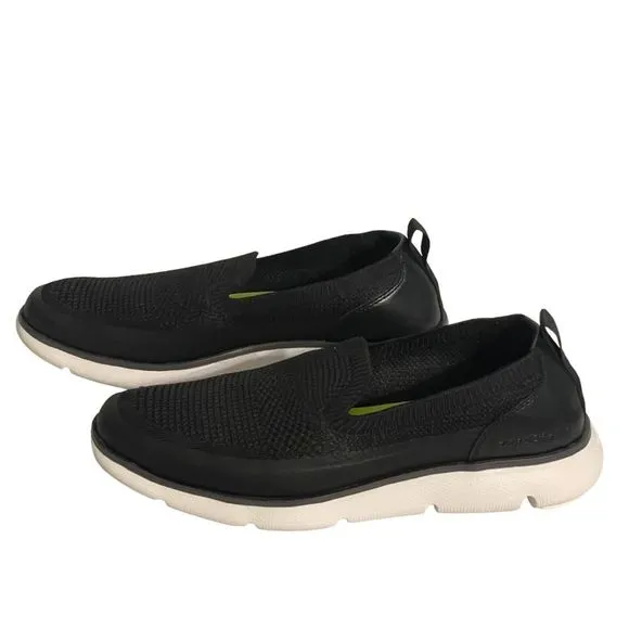 COLE HAAN ZERØGRAND Omni Knit Slip-On Sneaker. Men’s sz 9. Black w/ white soles